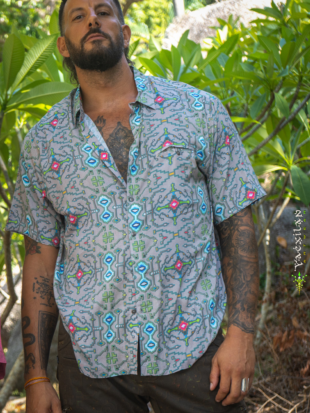 Shirt Men Half Sleeves / Bamboo - WATAWASKA